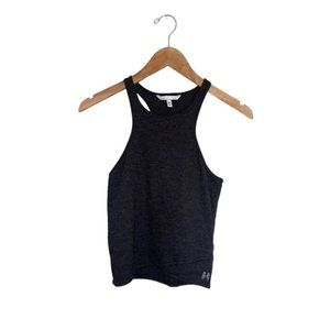 Victoria’s Secret Crop Tank Top High Neck‎ Wing Logo Grey Women's  Size Small